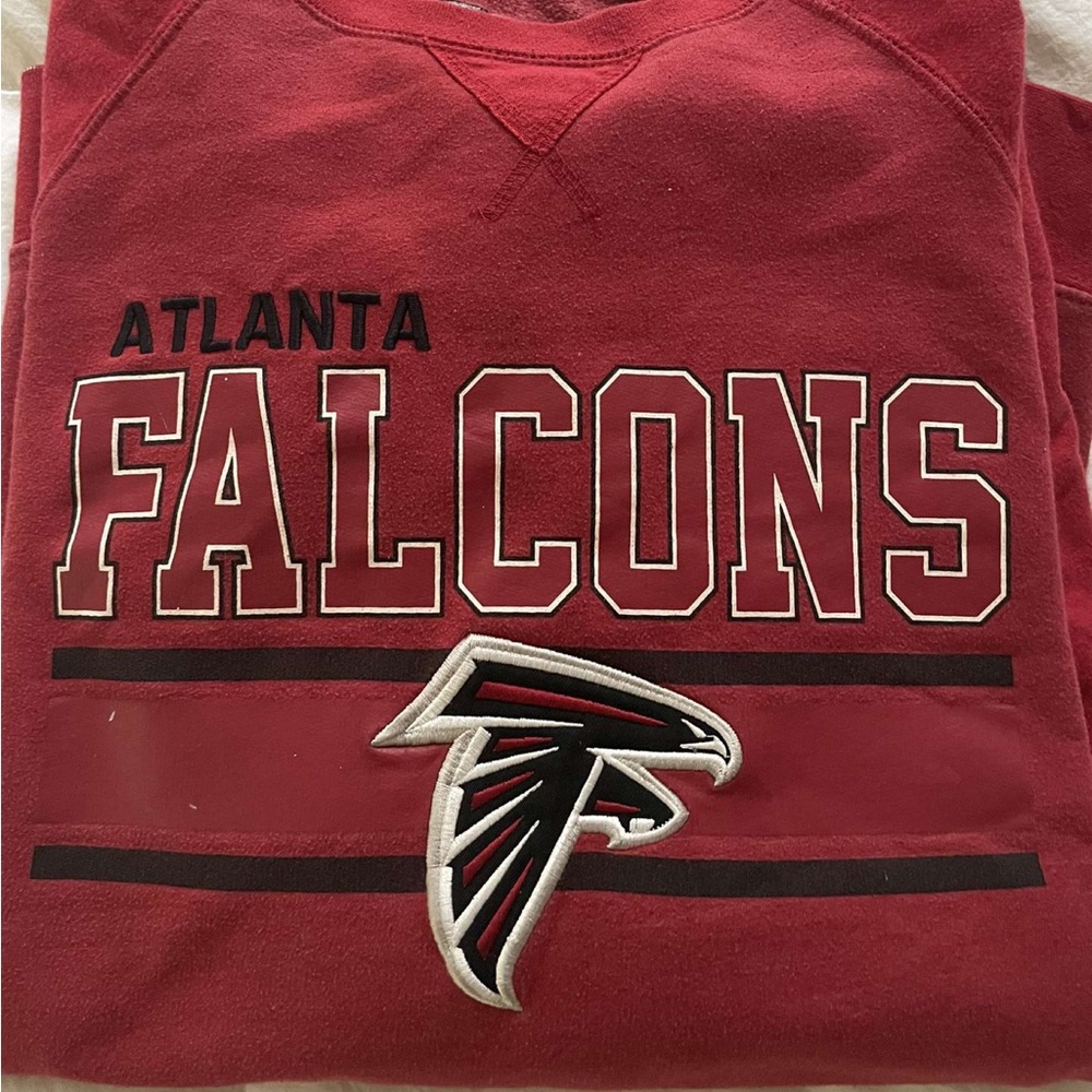 Atlanta Falcons NFL Apparel Pullover Crewneck Sweater - Picture 3 of 5